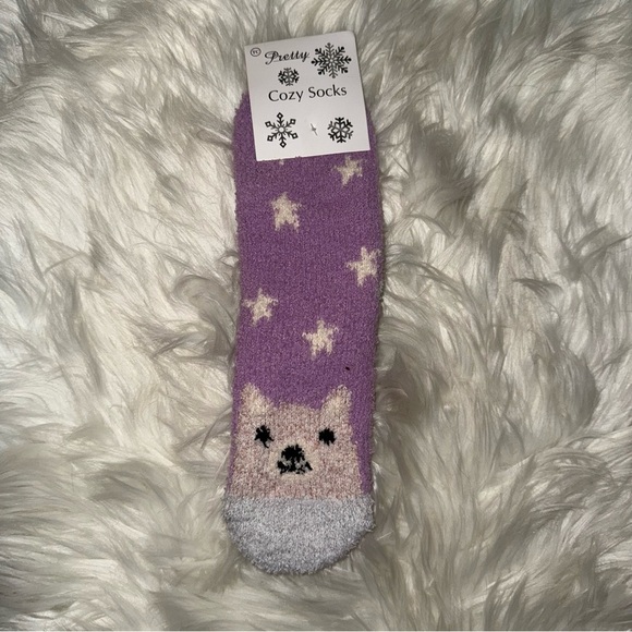 TC Other - ✨✨5/$10✨✨ Kids Cozy Socks - Purple and Gray New